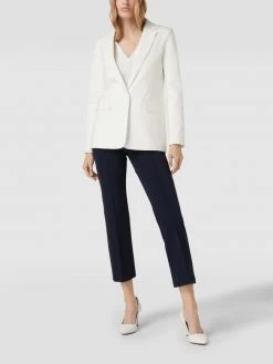 Cambio Shop 24 Cambio Stoffhose Mit Bügelfalten Modell 'RANEE EASY KICK' - Marineblau