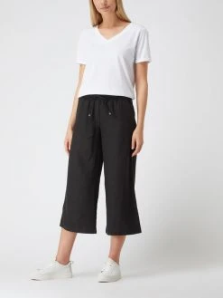 Cambio Shop 36 Christian Berg Woman Culotte Aus Leinen - Schwarz